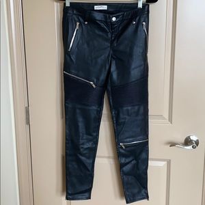 Zara leather pants